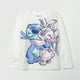 thumbnail image 1 of Polera Manga Larga Niña Lilo y Stitch Blanco Disney, 1 of 4