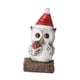 thumbnail image 4 of Escultura De Búho Navide?o Con Luz Decorativa, Figura Para Dormitorio, Oficina, Cocina, Caja De Regalo, 4 of 5
