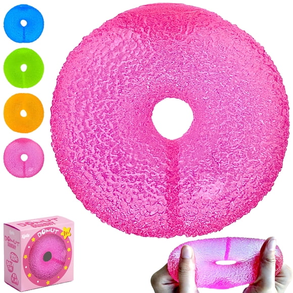 Bola Antiestrés Kiedle Donut Sin Olor de Ascenso Lento