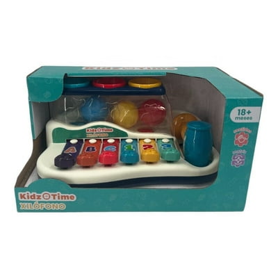 Juego Musical Xilófono Multicolor Kidz Time