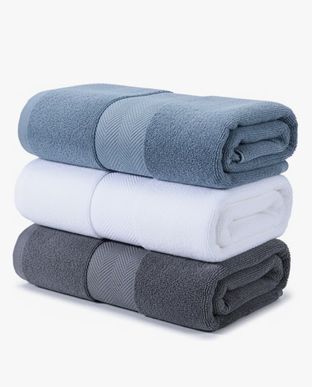 Riqui - Pack 3 Toallas De Baño Hotel