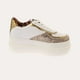 thumbnail image 4 of Zapatilla Plataforma Blanco/dorado Vía Franca, 4 of 5