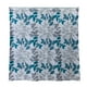 thumbnail image 1 of Cortina De Baño 180 x 180 Cm Poliéster Hojas Turquesa, 1 of 3