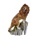 thumbnail image 4 of Escultura De León De Pie De Resina, Decoración De Mesa Moderna Para Estanterías, Color Marrón, 4 of 5