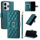 thumbnail image 1 of Funda Acolchada con Anilla y Correa para Xiaomi Poco M7 Pro 5G Slots para Tarjetas Verde, 1 of 5