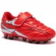 thumbnail image 1 of Tacos de Fútbol LIGVIV para Niños Pequeños Sin Cordones Suela Dura Rojo Talla 10, 1 of 9