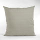 thumbnail image 5 of Cojín Plutus Brands gris Plutus de terciopelo liso claro y brillante, 5 of 5