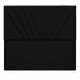 thumbnail image 2 of Respaldo De Cama 2 Plazas Negro Siena, 2 of 3