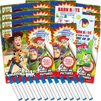 Juego De Libros Para Colorear Disney Toy Story Imagine Ink, Paquete De 12 Unidades Para Niños