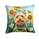 thumbnail image 1 of Cojín Sunflowers Silky Terrier, 1 of 6