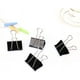 thumbnail image 2 of Clips grandes para carpetas de 1,6 pulgadas (paquete de 24), pinzas para papel grandes para suministros de oficina, 41 mm de ancho, capacidad de 18 mm, color negro, 2 of 6