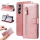 thumbnail image 1 of Funda con Cremallera para Realme C65 4G, Carcasa Cartera de Cuero PU con Soporte y Tarjetero, 1 of 6
