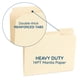 thumbnail image 4 of Carpetas de archivos Blue Summit Supplies Heavy Duty, 14 unidades, Manila, 4 of 8