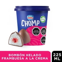 Helado Bombón Frambuesa A La Crema Pote 225 Ml Savory
