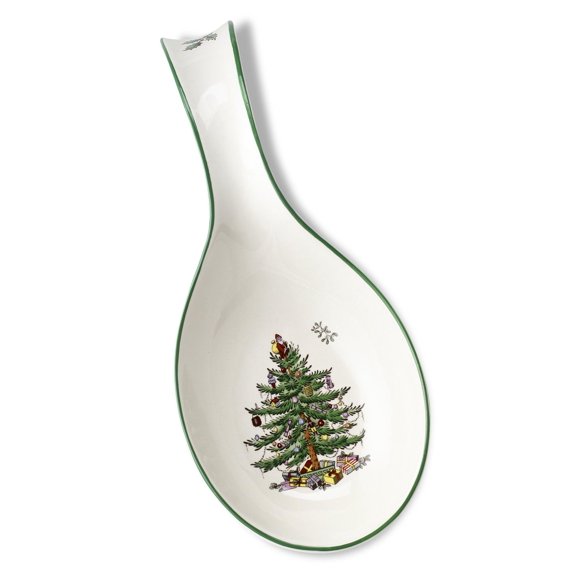 Reposacucharas Spode 30 cm Árbol de Navidad Apto para Lavavajillas