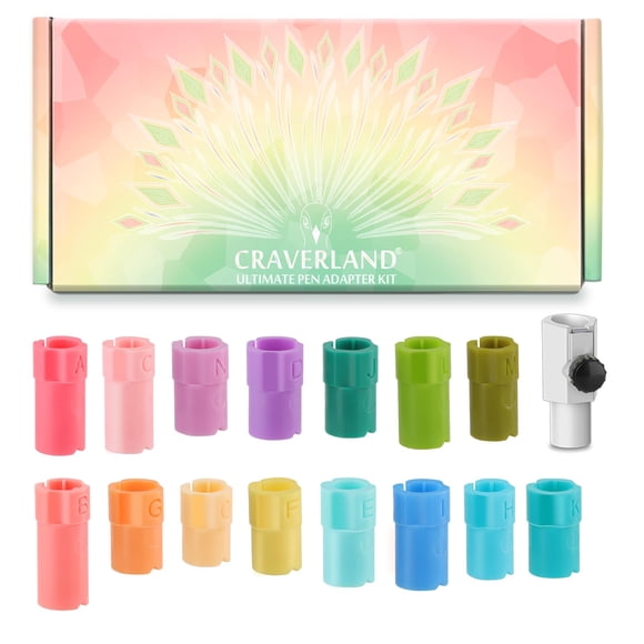 Set de adaptadores para lápiz CRAVERLAND para Cricut Maker 4, 15 piezas