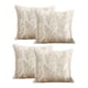 thumbnail image 2 of Set De 4 Fundas De Cojin Hoja Beige, 2 of 3
