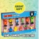 thumbnail image 3 of Stampers P.M.I. Gang Beasts para niños, juego de 12 unidades, 16 sellos, 3 of 3