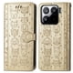 thumbnail image 2 of Funda Cartera FOXDOCK para Xiaomi 15 Pro , Flip PU con Relieve de Gatos y Perros, Tarjetero y Soporte, 2 of 6