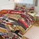 thumbnail image 1 of Cars Lightning McQueen Print Bedding Set Pattern Duvet Cove Set 3 Pieces 1 Quilt Cover And 2 Pillowcases for Women Men Teens, 1 of 5
