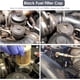 thumbnail image 5 of Tapa del filtro de combustible para Ford Powerstroke Diesel 6.0L (2003-2007, F250, F350, F450, F550, F650, F750 Excursion), con puerto de presión de combustible, color negro, 5 of 7