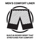 thumbnail image 4 of Traje de natación Speedo hasta la rodilla para voleibol, cómodo, forro para hombre, 4 of 4