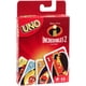 thumbnail image 4 of Juego de cartas Mattel Games UNO Disney Pixar Incredibles 2 Kids 7+, 4 of 5