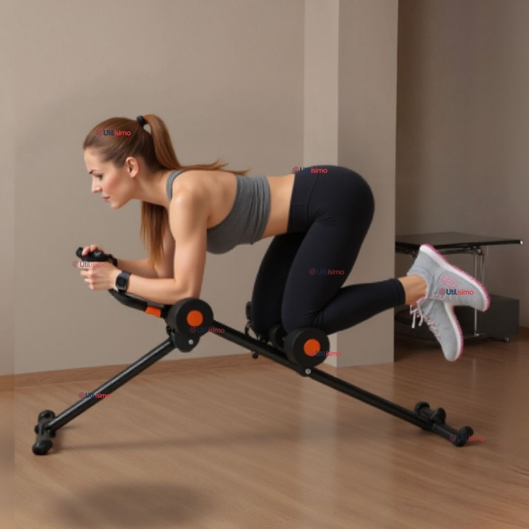 Line - Máquina De Abdominales Plegable Ejercicio Deporte Fitness Six Pack