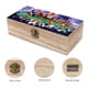 thumbnail image 3 of Monster Bash Caja Organizadora de Madera Rústica - Caja Decorativa Multifuncional para Escritorio, Hogar, Oficina, Joyas y Manualidades, 3 of 6