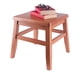 thumbnail image 4 of Set de Escalera de Mano Winsome Kaya 2 Pzas 30 cm de Alto Madera de Teca, 4 of 6