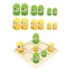 thumbnail image 1 of Juego Tic TAC Toe Regalos únicos Edades 3+ Juego De Damas Interactivo Para Padres E Hijos Rana, 1 of 5