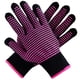 thumbnail image 1 of guantes resistentes al calor con almohadillas de silicona (nuevos y mejorados), guantes profesionales resistentes al calor para peinar, rizar, planchar y cepillos de aire caliente, talla universal., 1 of 8