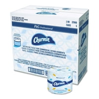 Papel Higiénico Charmin Commercial, 2 Capas, 450 Hojas, 75 Rollos