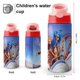 thumbnail image 2 of Parque MágicoBotella de Agua con Tapa Pop Top de Un Toque, Acero Inoxidable, a Prueba de Fugas, para Deportes, Botella Infantil rosa 12 oz, 2 of 6