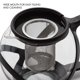 thumbnail image 3 of Tetera Primula Tempo Glass 1.2 L con 2 tés en flor, color negro, 3 of 7