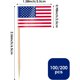 thumbnail image 2 of AhfuLife 100pcs Country Flag Toothpicks Mini International Flags, 2 of 3