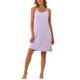 thumbnail image 1 of INSPIRE CHIC Vestido de Dormir de Modal Acanalado para Mujer con Doble Tirante Espagueti hasta la Rodilla para Descanso y Viaje S Púrpura Claro, 1 of 6