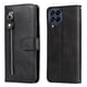 thumbnail image 4 of Funda con Cremallera para Samsung Galaxy M53 5G, Carcasa Cartera de Cuero PU con Soporte y Tarjetero, 4 of 6