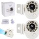 thumbnail image 1 of Ventilador clip coche LED 100 velocidades ajustable mano paraguas oficina camping, 1 of 7