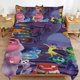 thumbnail image 2 of 3 Piece Bedding SetInside Out Comforter Set for Kids Boys Teen Tween 3D Lightweight Microfiber Bedding Sets, 2 of 5