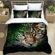 thumbnail image 1 of v908 Bed Sheets leopard printed Bedding Sets exquisite bed supplies set duvet cover bed comforter set bedding set luxury birthday gift 3-Piece Bedding Set (1 Duvet Cover + 2 Pillow Shams) Bed Sheets j, 1 of 5