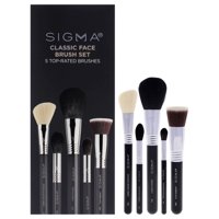 Set De Brochas Faciales Clásicas Sigma