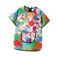 Bothyi - Kids Art Smock Pintura Delantal Del Delantero De La Pintura Del Delantero Para Dibujar Home Cooking Green Xl