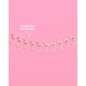 thumbnail image 2 of Guirnalda Martini xo Fetti 152 cm 3D Pop Up Foil Dorado Rosa, 2 of 3