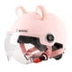 thumbnail image 2 of Accesorio Para Casco De Ciclomotor Jet Para Motocicletas Eléctricas Chopper Moped Rosa, 2 of 5