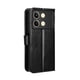 thumbnail image 3 of Funda tipo libro para Xiaomi Poco X6 Neo 5G, cartera todo‑en‑uno, funda multifuncional con tarjetero y correa de muñeca desmontable, 3 of 4
