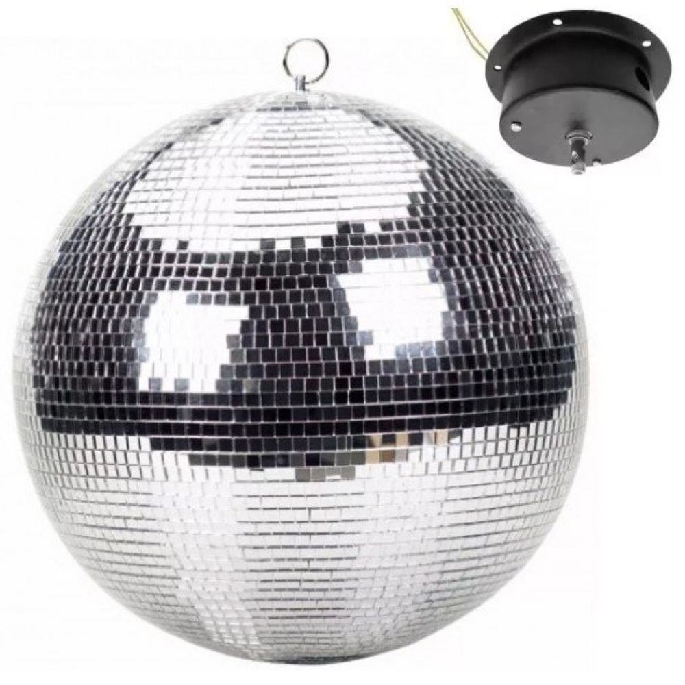 Glowing - Bola Disco De Espejos Con Motor 14 Pulgadas Bd 14