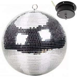 Bola Disco De Espejos Con Motor 14 Pulgadas Glowing Bd 14