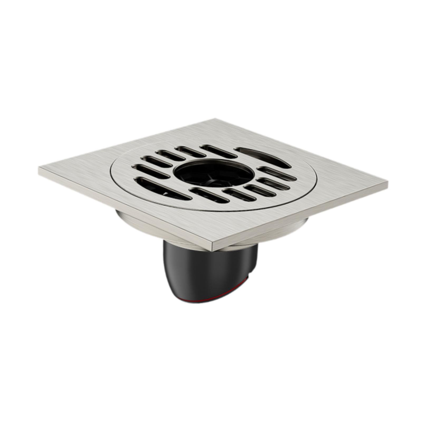 Magideal - Inserto De Drenaje Para Drenaje Del Suelo De La Ducha, Práctica Cubierta De Drenaje Antiolor, Cubierta De Rejilla Para Lavadoras, Garajes, Lavabos Par