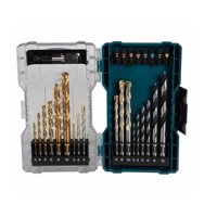 Makita - Set Brocas Madera- Concreto - Metal Y Puntas 27 Piezas